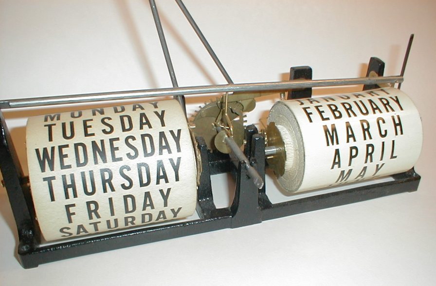 Vintage And Antique Calendar Clocks For Sale | ICCCO